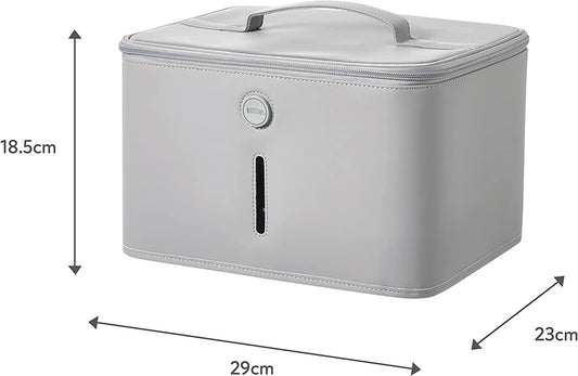 NUBY esterilizador portátil UV para juguetes y más 360 grados