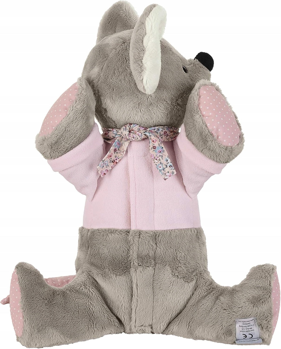 STERNTALER Ratón Mabel peluche con caja de música latido del corazón 25 cm