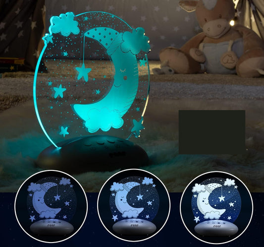 REER ColourLumy luz nocturna LED 5 colores LUNA