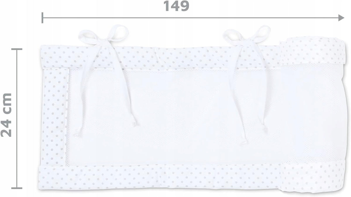 BABYBAY protector para cuna 149x24 cm