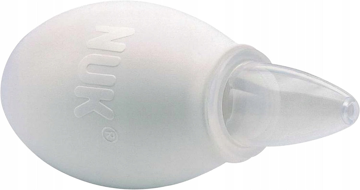 Aspirador nasal de pera para bebé 9 cm + 2 boquillas