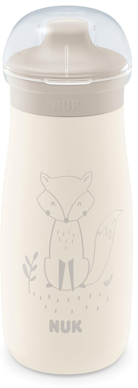 NUK Mini-Me Sip stainless steel bottle with hard spout 300 ml 9 m+ FOX