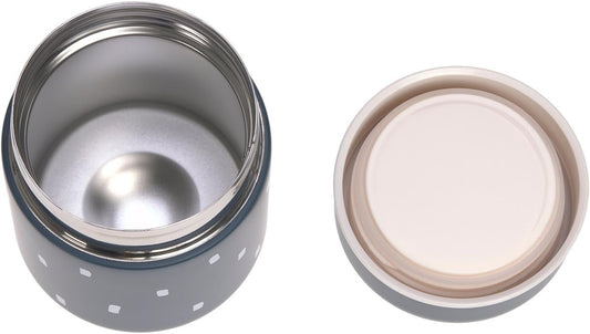LASSIG Tarro Térmico para Comida de Acero Inoxidable 350 ml Happy Prints