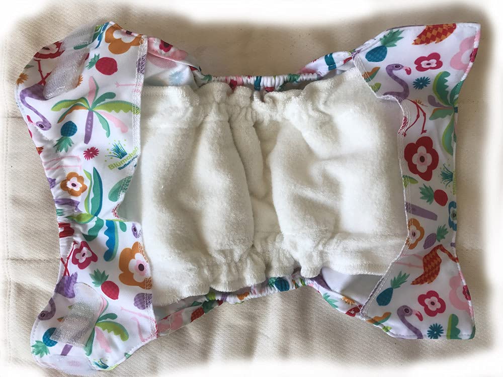 BLUMCHEN pañales de tela insertos de algodón para pañales reutilizables x5