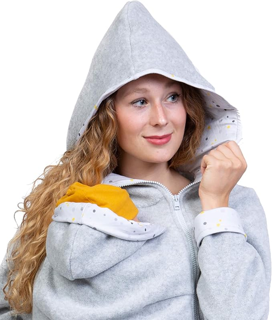 VIVA LA MAMA sudadera polar para mamá y niño para portabebés XL