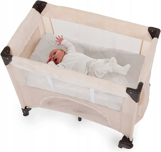 HAUCK Sábana protectora impermeable para colchón de cuna de viaje 120x60