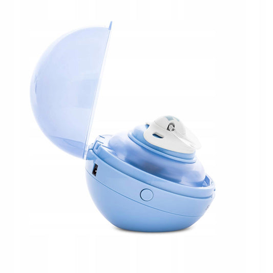 SUAVINEX Duccio STERYLIZATOR smoczków UV 9 cm, niebieski sterylizator smoczków z USB