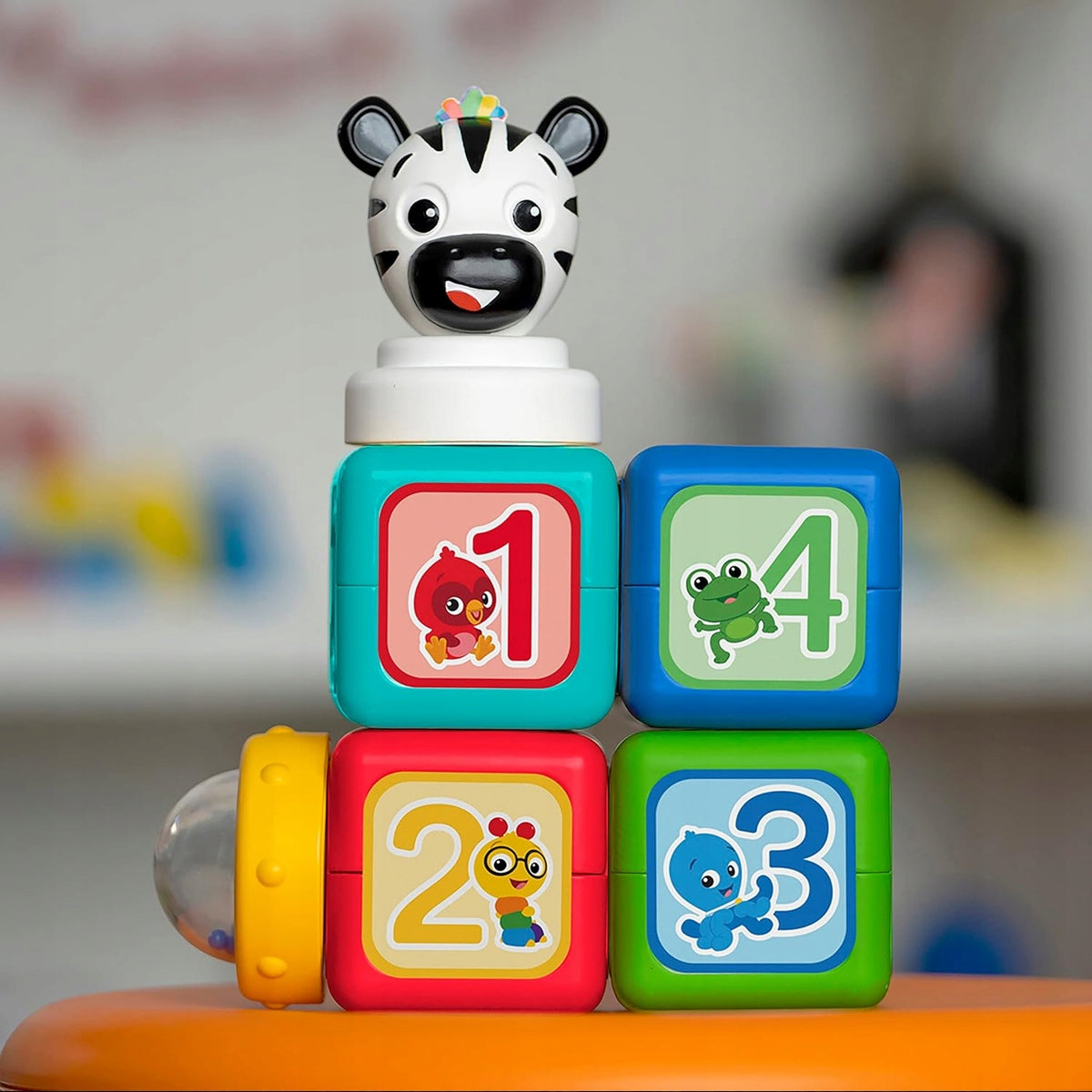 BABY EINSTEIN Connectables Añade y Apila bloques magnéticos 6 unidades