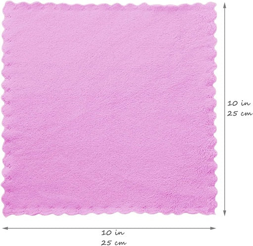 Paños de limpieza universales de microfibra 25x25 cm x12 uds