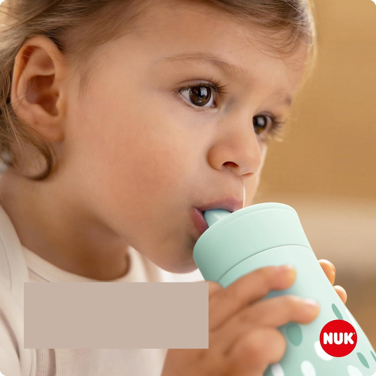 NUK Mini-Me Flip straw bottle with foldable spout 450 ml 12 m+