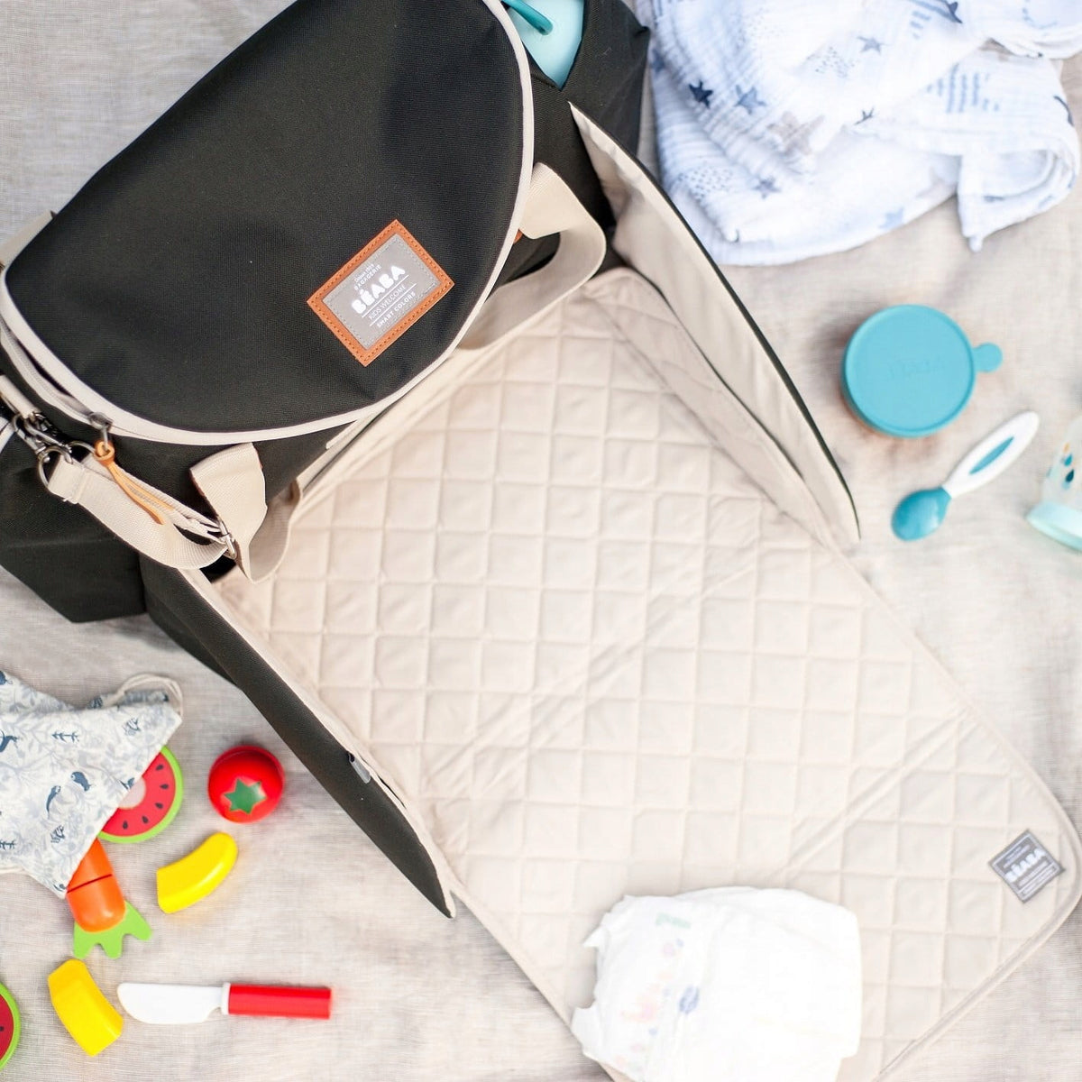 BEABA Sydney II changing bag for nappies and accessories