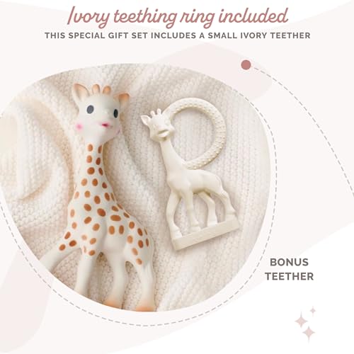 Vulli Sophie la Girafe gift set with teether