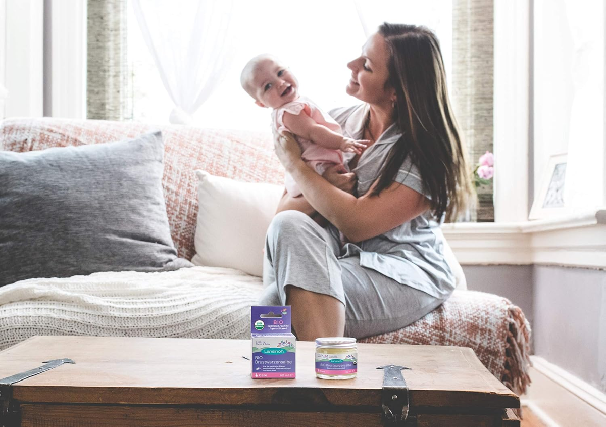LANSINOH BIO pomada para pezones para madres 60ml