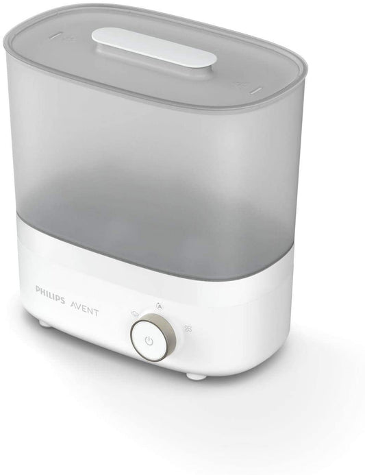 PHILIPS AVENT elektryczny sterylizator 293/00 U, biało-szary sterylizator i suszarka parowa do butelek