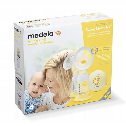 MEDELA Swing Maxi Flex podwójn laktator 2-fazowyU1, podwójny laktator elektryczny Medela w pudełku