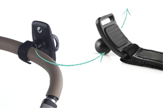 JANE soporte para smartphone para manillar de cochecito o bicicleta