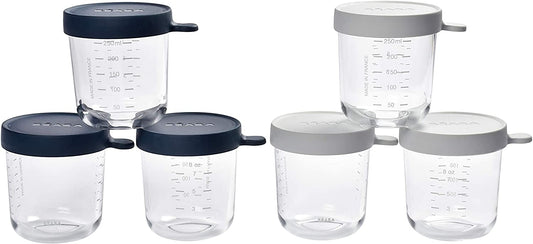 BEABA tarro de cristal 250 ml para bebés