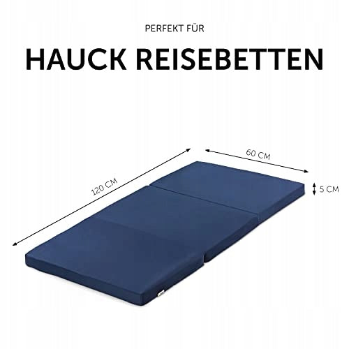 HAUCK colchón para cuna de viaje grosor 5cm 120x60