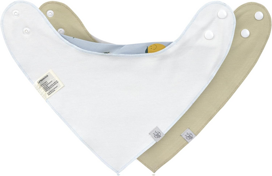 LASSIG babero bandana x2 0-24 meses