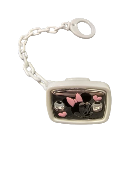 VALENTI DISNEY Minnie chupete + cadena con recubrimiento PVD (plata)