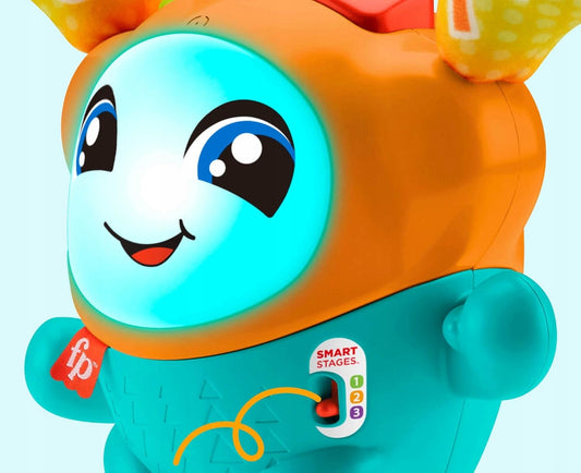 FISHER-PRICE DJ interactivo HUPFI canta y baila 75 actividades IDIOMA INGLÉS
