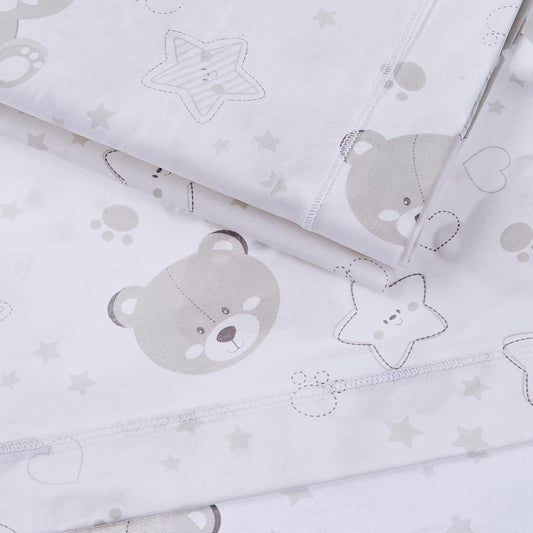 Juego de ropa de cama ITALBABY 3 piezas 115X175 / 40X60 / 60X130