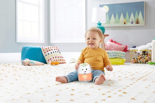 FISHER-PRICE interaktywny asystent mowy z muzyką i światłem j. niemiecki, zabawka edukacyjna dla niemowląt