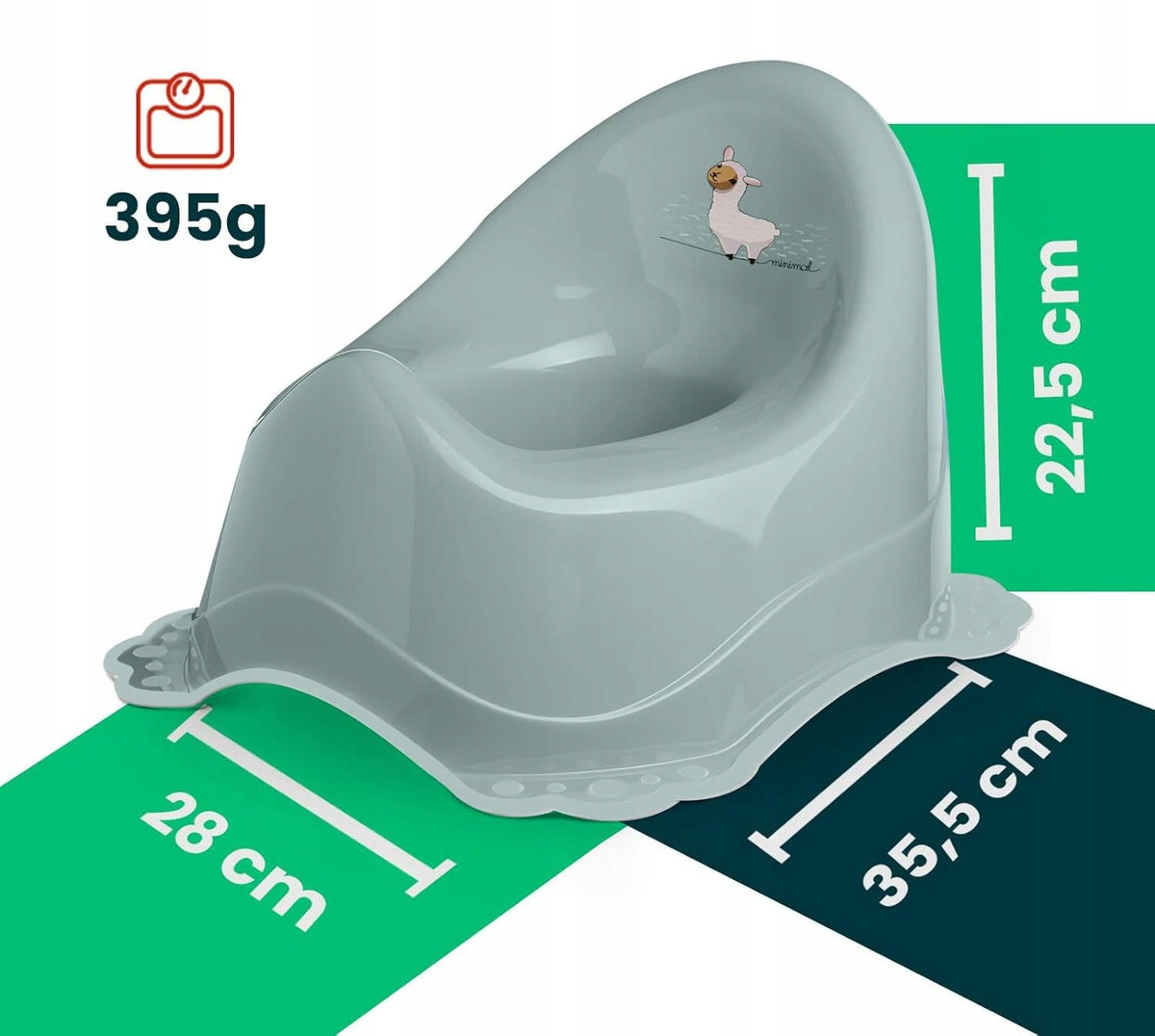 DOCARI Minimal orinal 18 m+ hasta 30 kg LAMA
