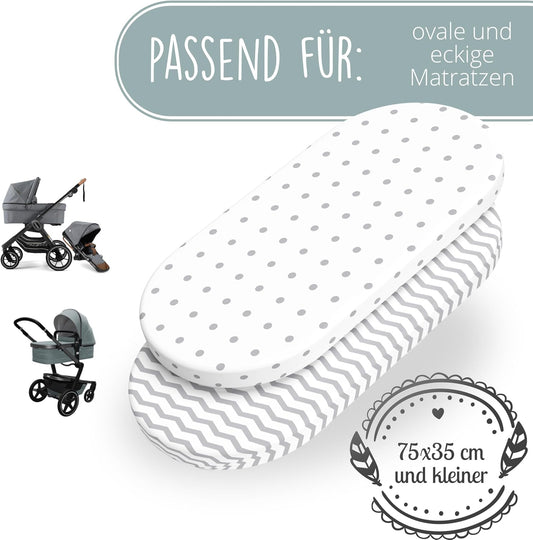 MIMADU fitted sheet x2