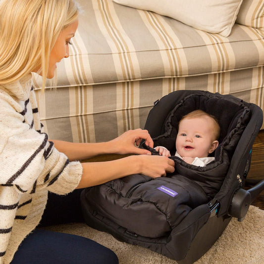 CLEVAMAMA saco de dormir para silla de coche invierno 0+ para bebés