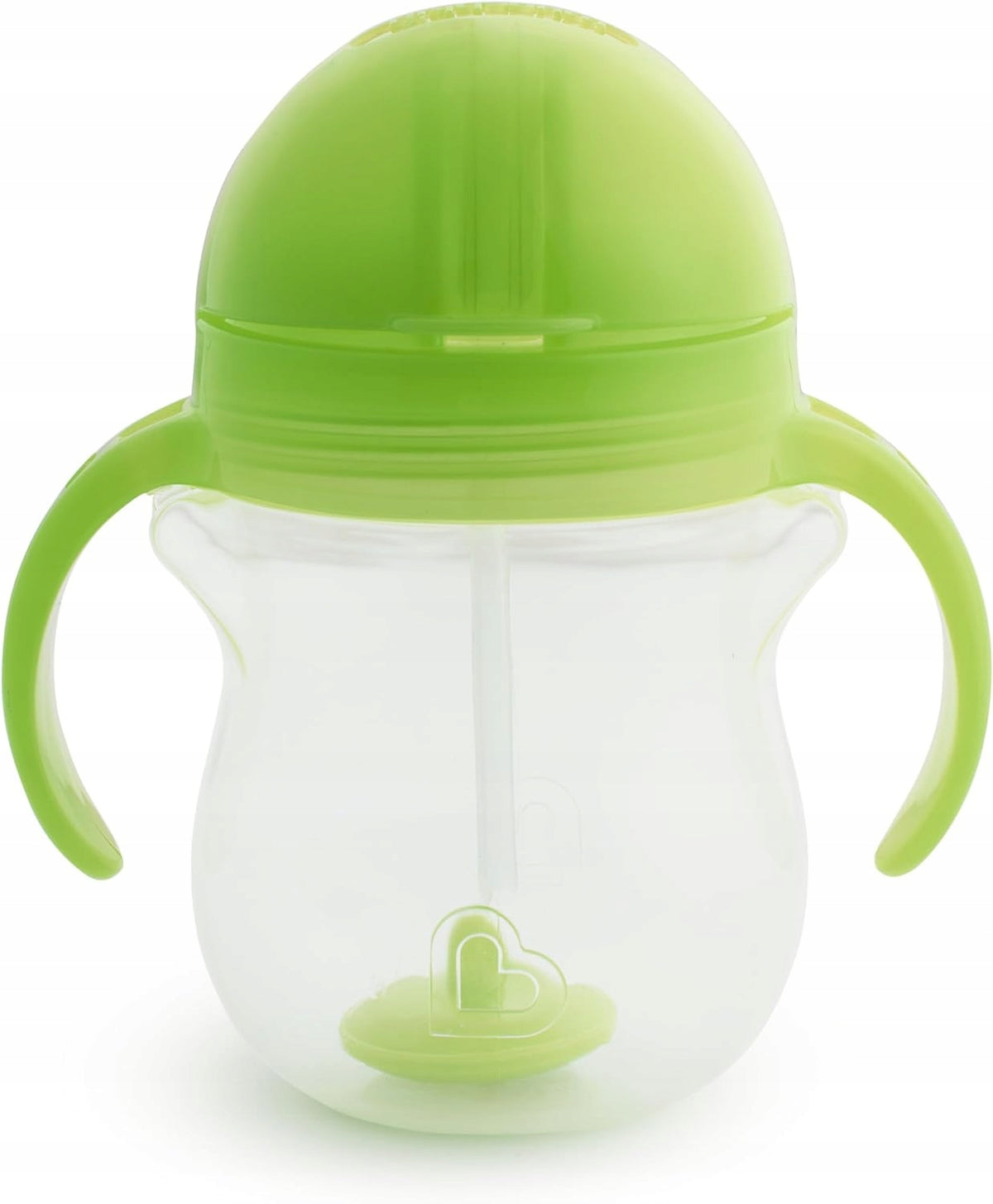 MUNCHKIN Tip&Sip kubek niekapek 6msc+ 207ml obciążona słomka x2 zielony kubek dziecięcy