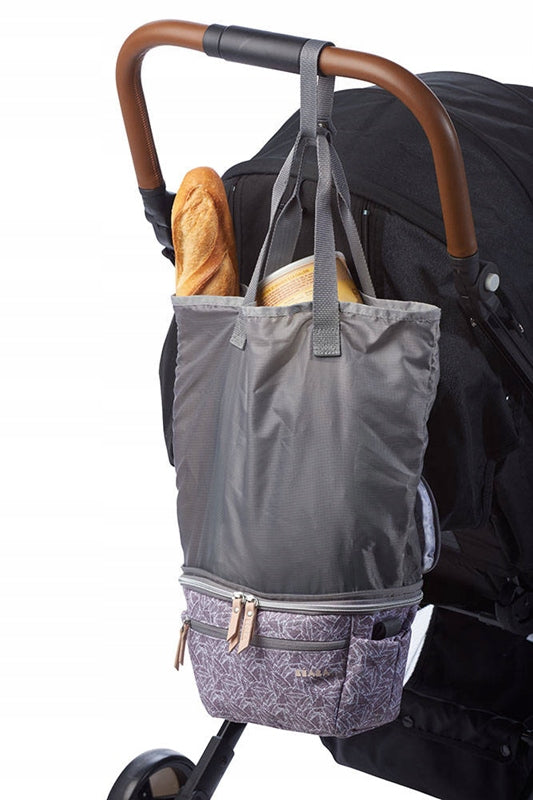 BEABA Biarritz Jungle bolsa 2 en 1 para cochecito y para hombro
