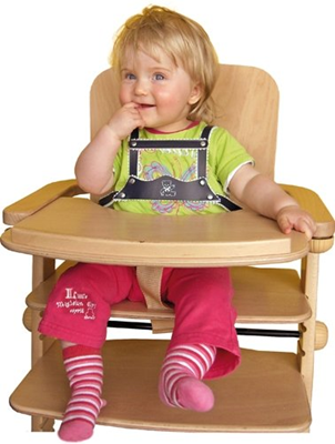 SUNNYBABY arnés con dispositivo de seguridad para trona OSO 6 m+