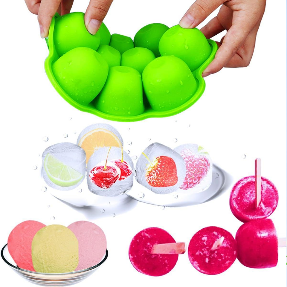 Molde de silicona para congelar alimentos Fresh Foods 12 x 75 ml