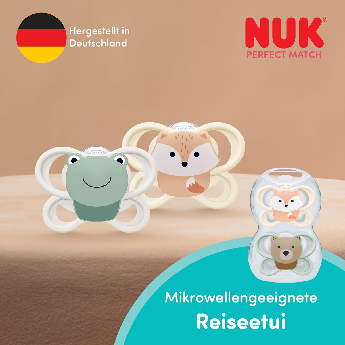 NUK Winnie the Pooh Air silicone pacifiers 0-6m x2