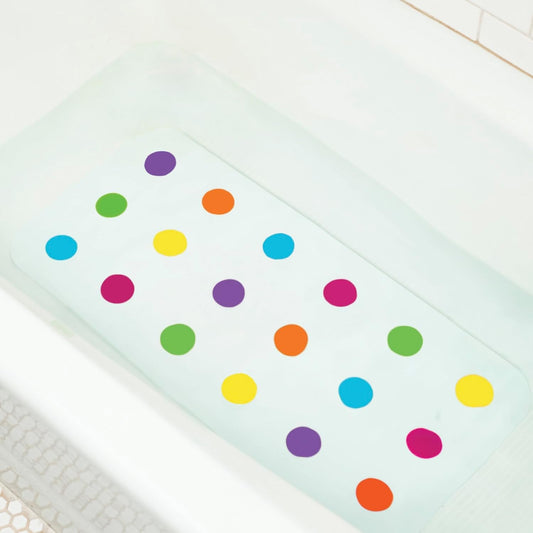MUNCHKIN Dots alfombrilla de goma antideslizante para el baño 36 x 77 cm