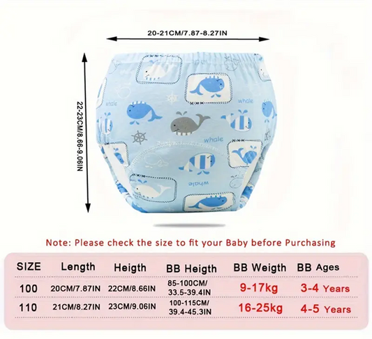 Braguitas de entrenamiento para niños talla 100