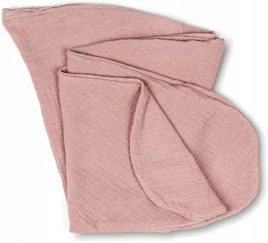 DOOMOO Comfy Big Cover poszwa na poduszkę ciążową 190cm ORGANIC COTTON, różowa bawełna organiczna