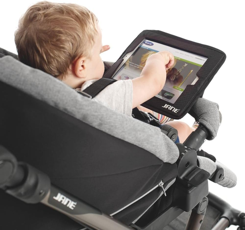 JANE espejo retrovisor para coche para vigilar al bebé y funda para tablet 20x26