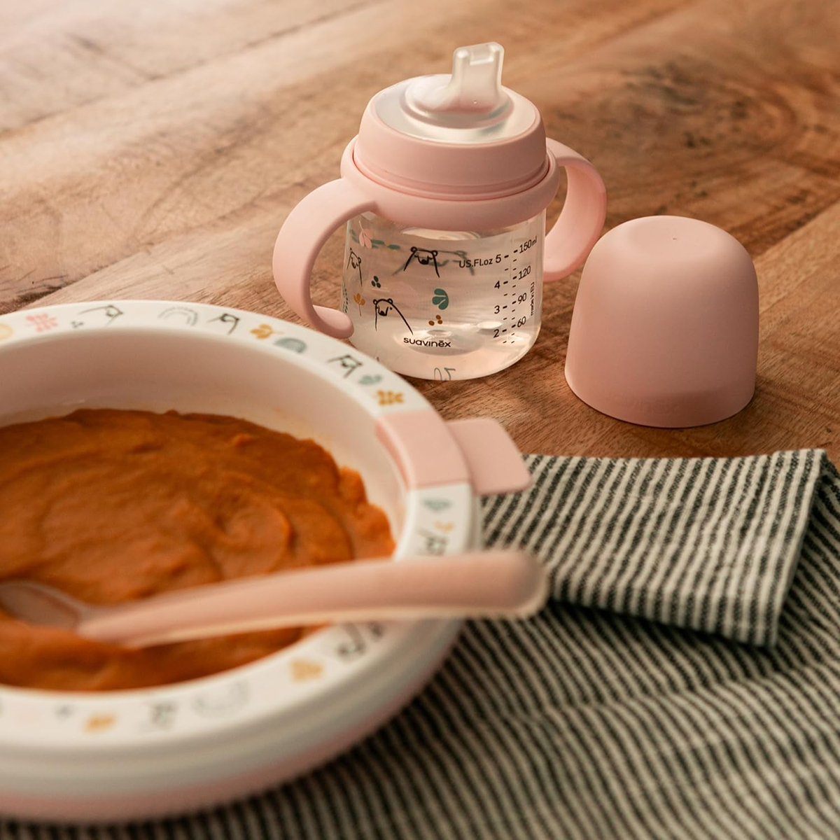 SUAVINEX WARM PLATE 3-piece tableware set