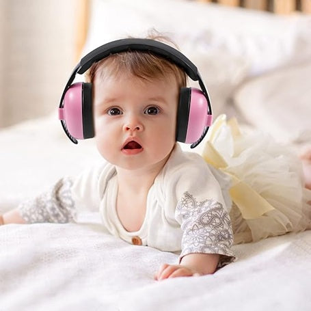 PANDAEAR protectores auditivos para bebés 0-36 meses, 26 dB + funda