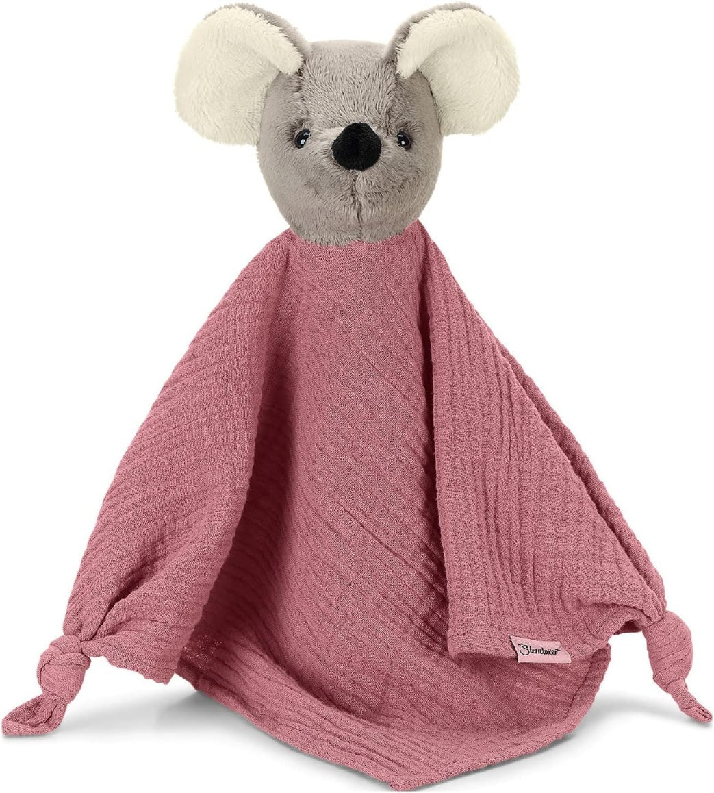 STERNTALER manta de peluche para abrazar Ratón Mabel 25 x 25 cm