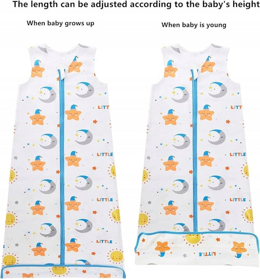 CHILSUESSY saco de dormir 2,5 TOG 120-140 cm para bebés
