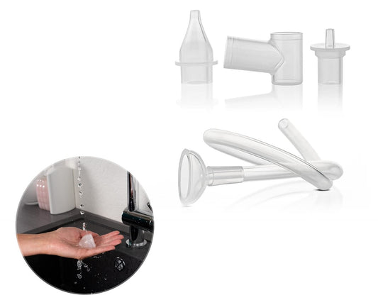 REER aspirador nasal manual + 4 filtros y estuche