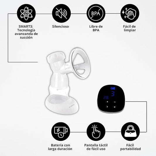 AVAILAND NATURE SMART3 sacaleches eléctrico BPA FREE O