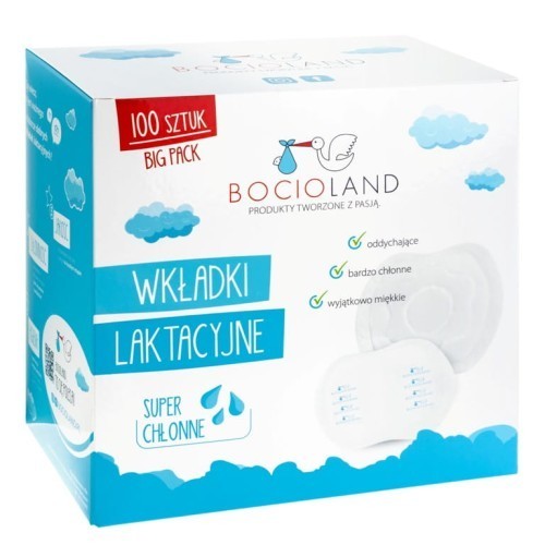 BOCIOLAND discos de lactancia GRAN PACK 100 unidades