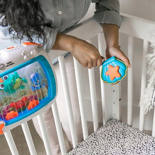 BABY EINSTEIN Caja de música Sueños del mar + Control remoto