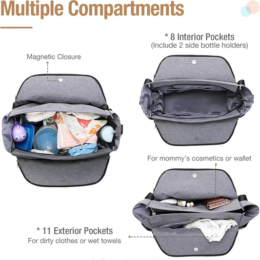 Bolsa para carrito con cambiador LEKEBABY