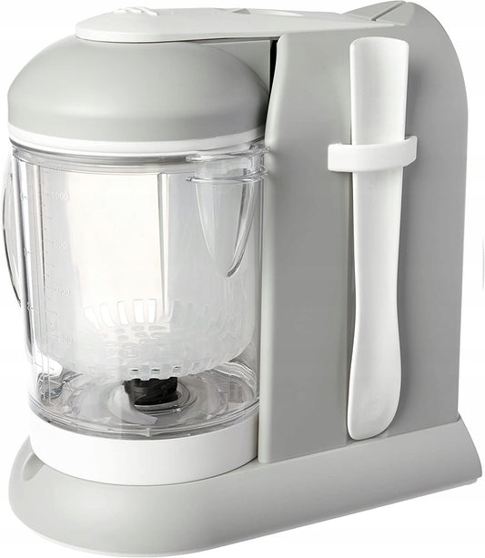 BEABA Babycook ROBOT KUCHENNY 4w1 parowar, mikser, podgrzewacz, rozmrażacz, szary, 1100 ml