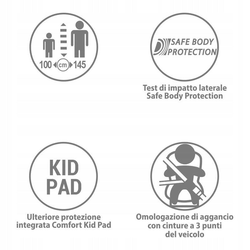 BUGGYPOD IO 4 asiento lateral para cochecito hasta 20 kg